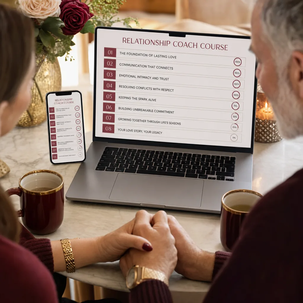 The complete course: 8 modules and 42 lessons in the Amity platform
